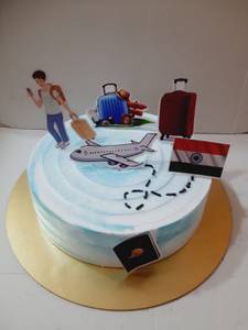 Bon Voyage Chocolate Cake