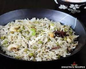 Green Peas Pulao