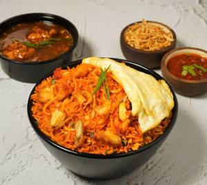 Chicken Triple Schezwan Noodles 