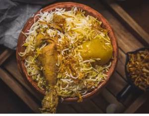 Kolkata Chicken Full Biryani 2 Pc
