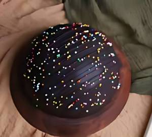 Dark Chocolate Pinata Cake  