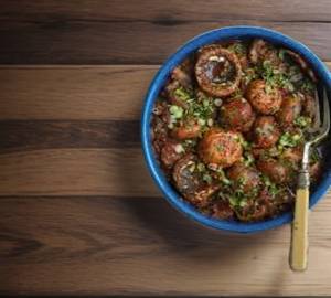 Mushroom Chilli Gravy