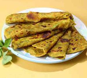Methi Paratha           