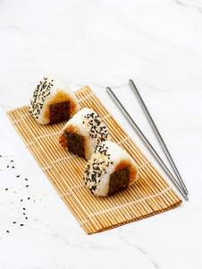 Poke Sticky Rice Cakes