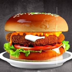 Paneer Chilli Burger