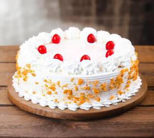 Butter Cream Cake 500 Gm (Birthday cake)