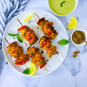Chicken Tikka Kebab ( 6Pc )