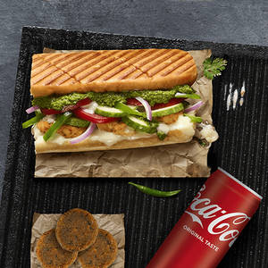 Bombay Grill Sandwich + Side + Coke