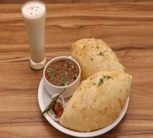 Chole Bhature + Lassi Combo