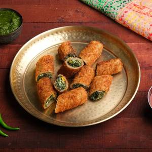 Spinach Corn Roll
