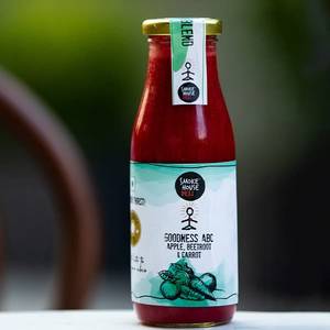 Cold Pressed Apple + Carrot + Beetroot Juice