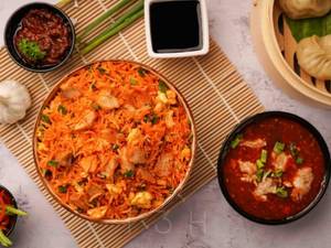 Chicken Triple Schezwan Fried Rice [750 ML]