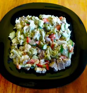 Premium Double Chicken Breast Broccoli Salad