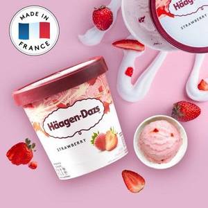 Strawberry Ice Cream (473ml)