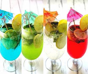 Blue Lagoon Mojito