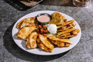 Smoked Chicken Quesadillas