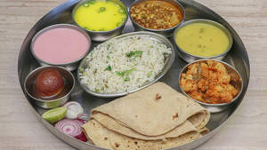 Gala Vegetarian Thali