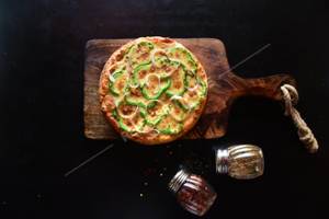 French fries pizza