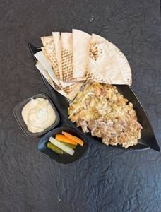 Arabian Shawarma On Plate