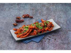 Fries In Sweet Chilli Sesame(semi Dry)