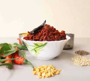 Red Chilli Pickle Without Garlic (250Grams)