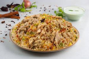 Hyderabadi Reshmi Chicken Tikka Biryani (Serves 1)