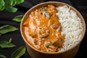 Butter chciken rice bowl