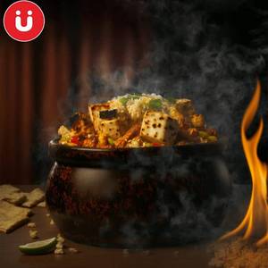 Paneer Tikka Dum Biryani