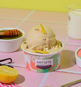 Lemon Vanilla Ice-cream 120ml