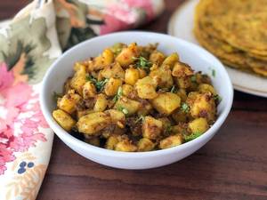 Alu Sukhi Bhaji