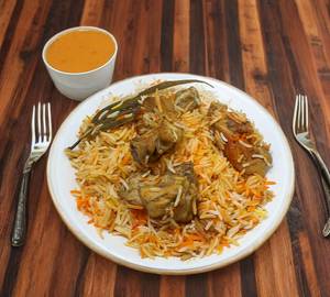 Chicken Biryani + Coke