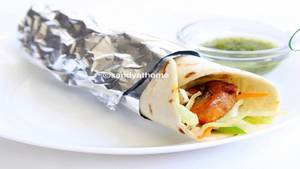 Mushroom Tikka Wrap