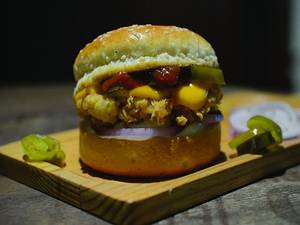 Mexican Chicken Burger
