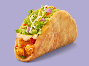 Crispy Chalupa Taco - Mexican paneer