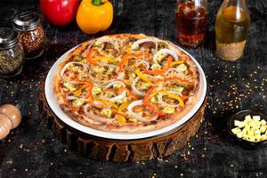 Paneer Corriander Pesto Pizza