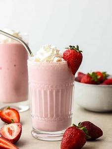 Strawberry Milk Shake