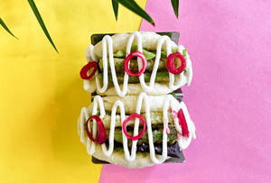 Crystal Asparagus Bao (2pc)