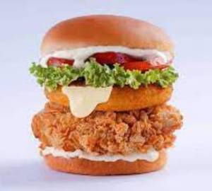 Zan special chicken burger