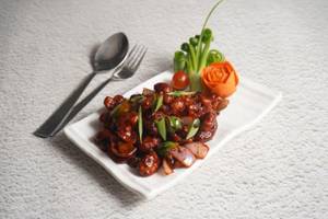 Mushroom Chilly Dry