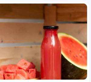 Pulpy watermelon juice