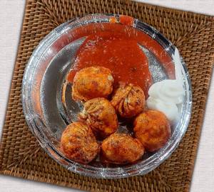 Cheese Corn  Thandoori momos ( 6 Pieces )