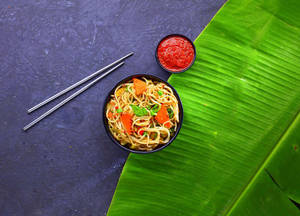 Bangkok Basil Noodles