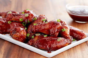 BBQ Chicken Wings (4 Whole Wings)