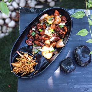 Chilli Mushroom Dry