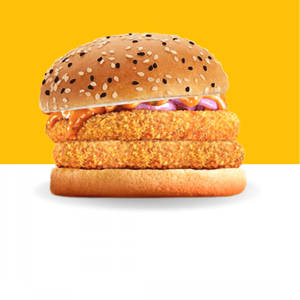 Paneer Double Trouble Burger
