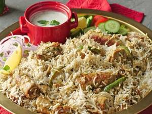 Chicken Seekh Kebab + Chicken Biryani