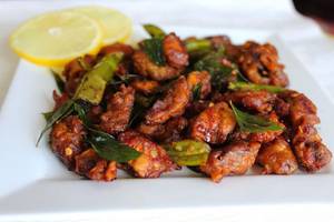 Mushroom Chilly Dry