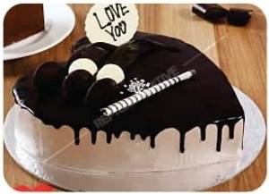 Eggless Choco Oreo Cake