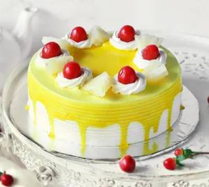 Pineapple Cake (Eggless)    