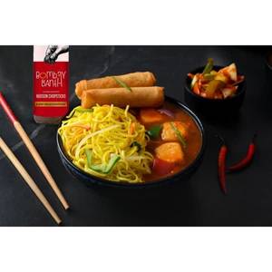Chilli Paneer+hakka Noodle+veg Spring Roll/momo (2 Pc)+bombay Bunta